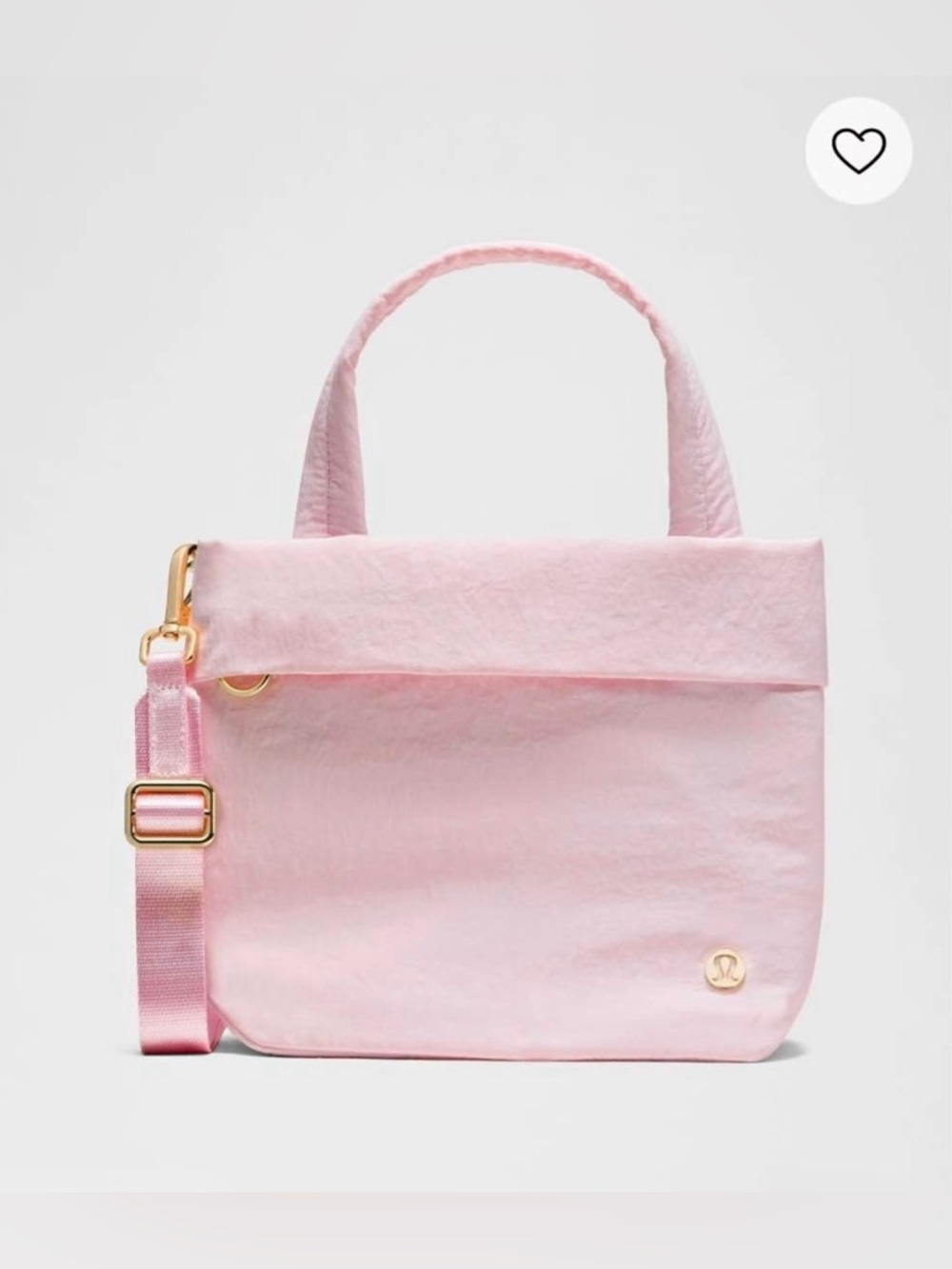 Rare New Lululemon On My Level Small Tote Bag 5L Pink